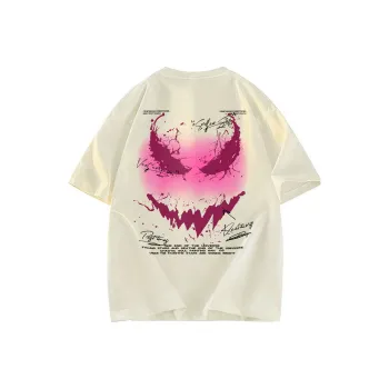 A02 T-Shirts Unisex Light Beige Apricot