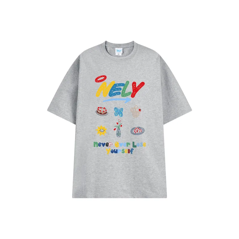 NELY Drop Shoulder Sleeve T Shirt Women's-6