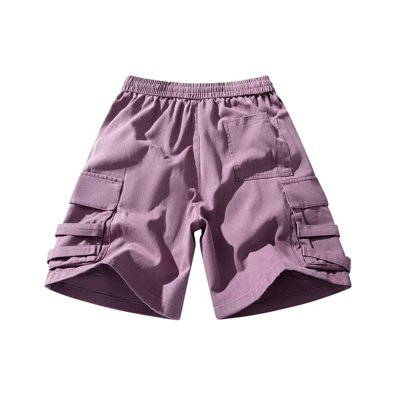 Yiwen Cargo Shorts Unisex-13