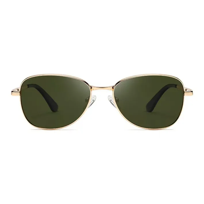 JUICE BABY Metal Oval Sunglasses Unisex-4