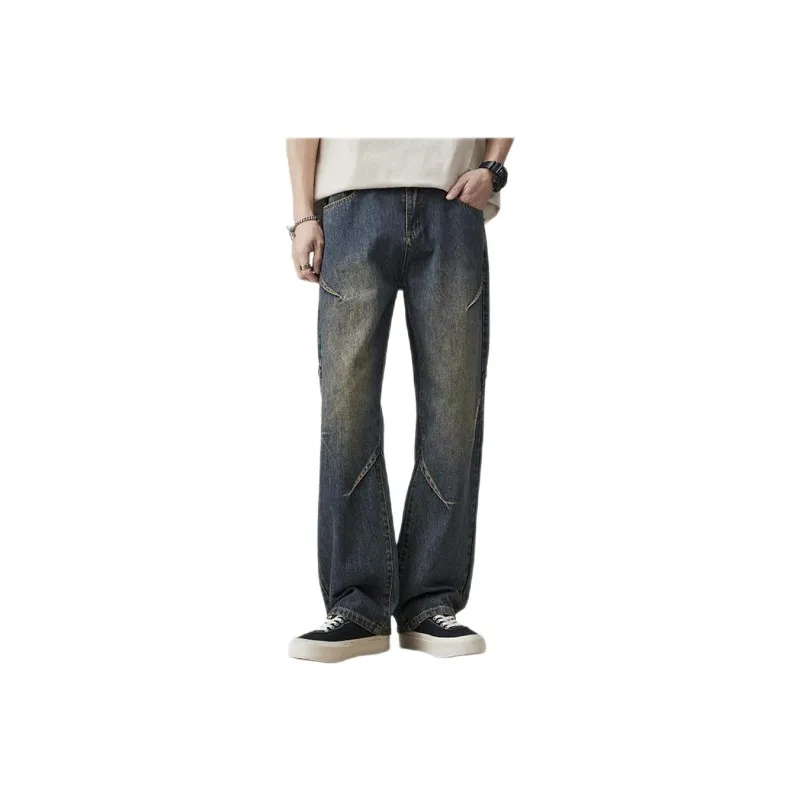 FASTFISH Jeans Unisex Vintage Blue-0