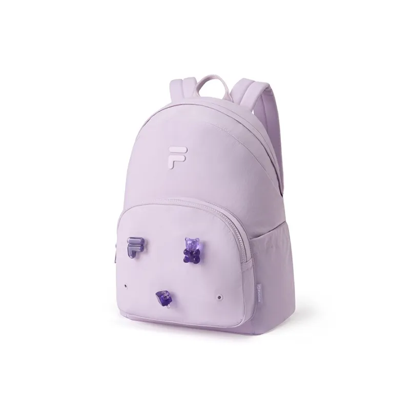 FILA FUSION Antibacterial Fabric Backpack Women's Perilla Purple-0