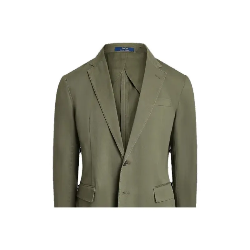 Polo Ralph Lauren Polo Stretch Chino Suit Jacket Business Suit Coat Men's Green-3