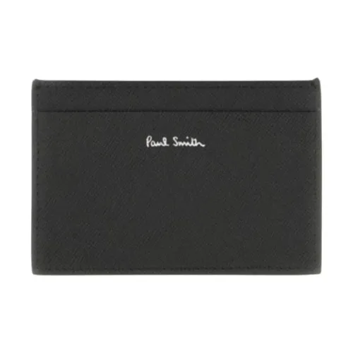Paul Smith Leather Card Holder Men's Black