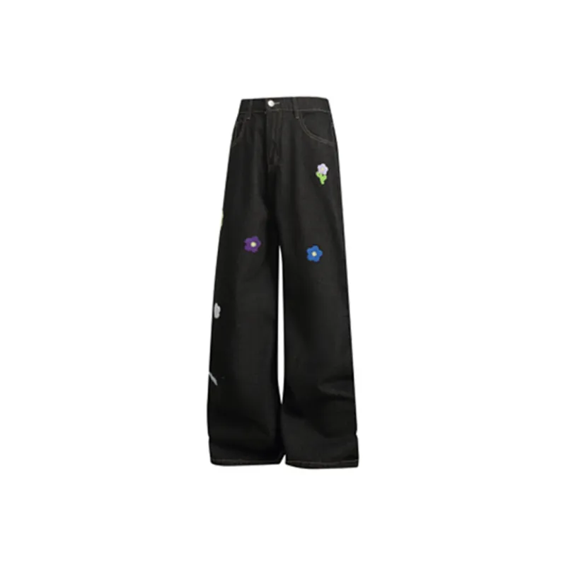 HKRXEC Jeans Men Black-0