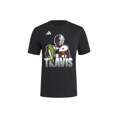Adidas Dual Threatfootball T Shirt Men's Black