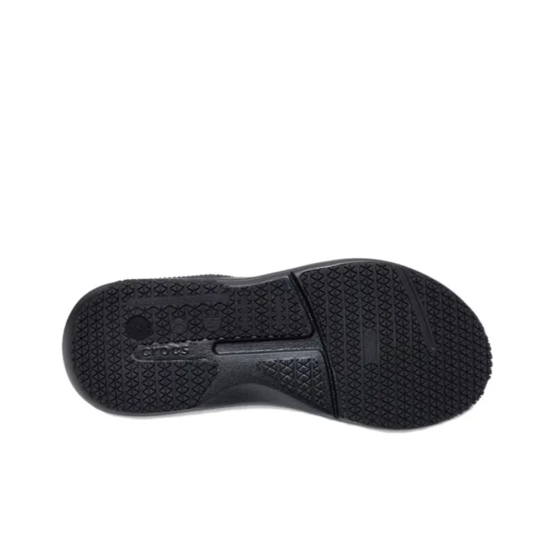 Crocs On The Clock Breathable Low Top Casual Shoes Women's Black-3