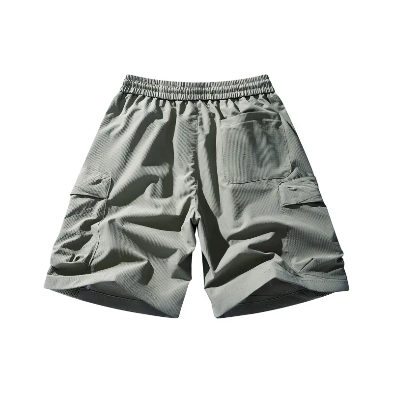 Yiwen Cargo Shorts Unisex-9
