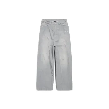 Balenciaga FW25 Casual Pants Loose Fit Men's Gray