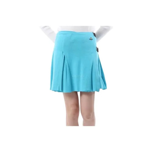 Vivienne Westwood Casual Short Skirts Women's Blue