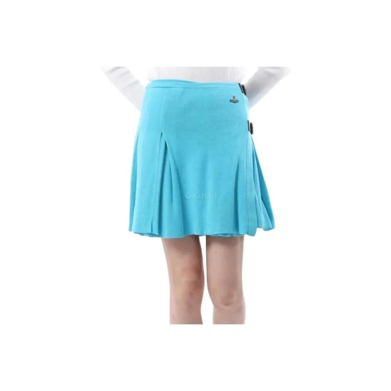Vivienne Westwood Casual Short Skirts Women's Blue-0