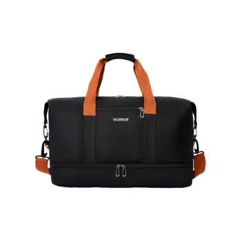 Warrior Oxford Travel Bag Unisex Black