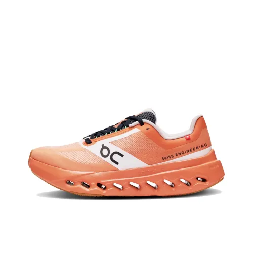 On Cloudsurfer Next Low Top Running Shoes Men's Orange