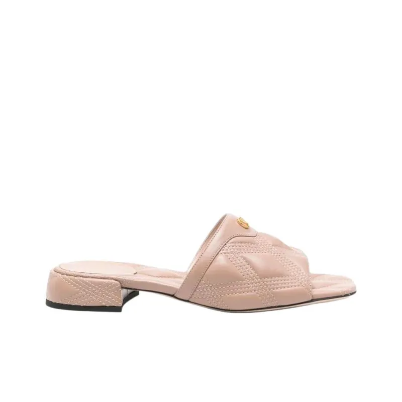 Valentino GARAVANI Slide Slippers Women's Pink-1