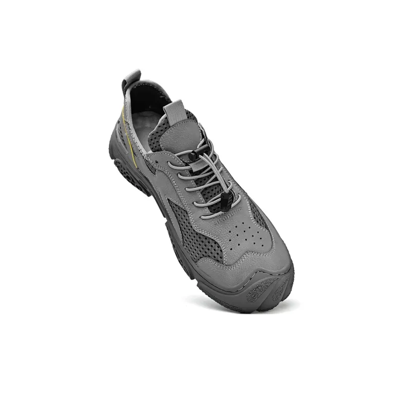TELENT Slip Resistant, Abrasion Resistant, Breathable Low Top Hiking Shoes Men's-2