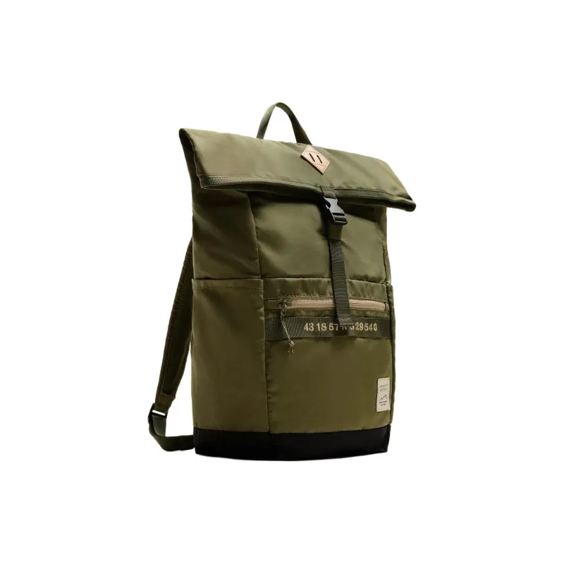 ZARA Polyester Backpack Tubas Men's Khaki Green-1