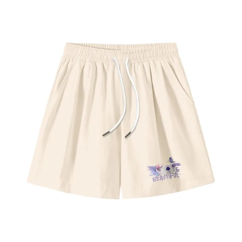 Cotton Casual Shorts Unisex-3