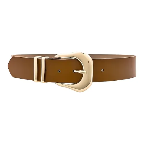 B Low The Belt Leather Belts Unisex Brown 4CM