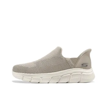 Skechers Bob's SPORT Slip Resistant And Breathable Low Top Casual Shoes Men's Taupe