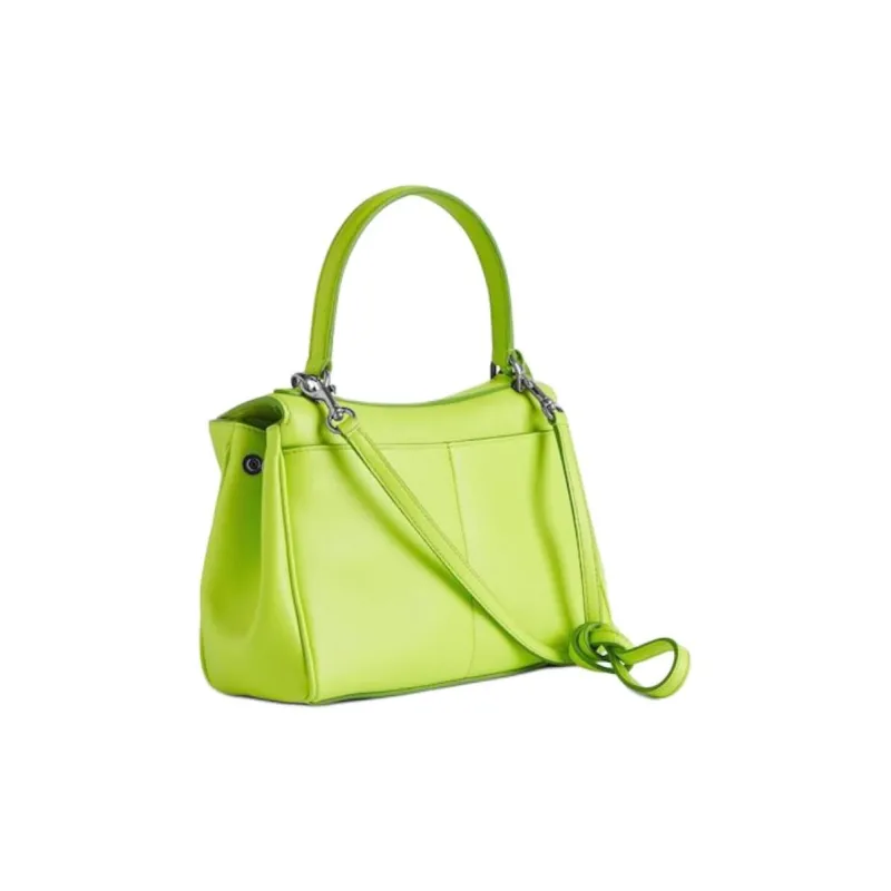 Balenciaga Rodeo Calfskin One Shoulder Handbag Mini Women's Apple Green-2