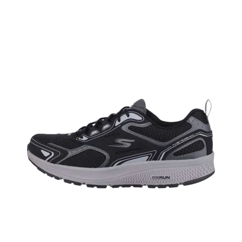 Skechers Go Run Consistent Low Top Casual Shoes Men's Black
