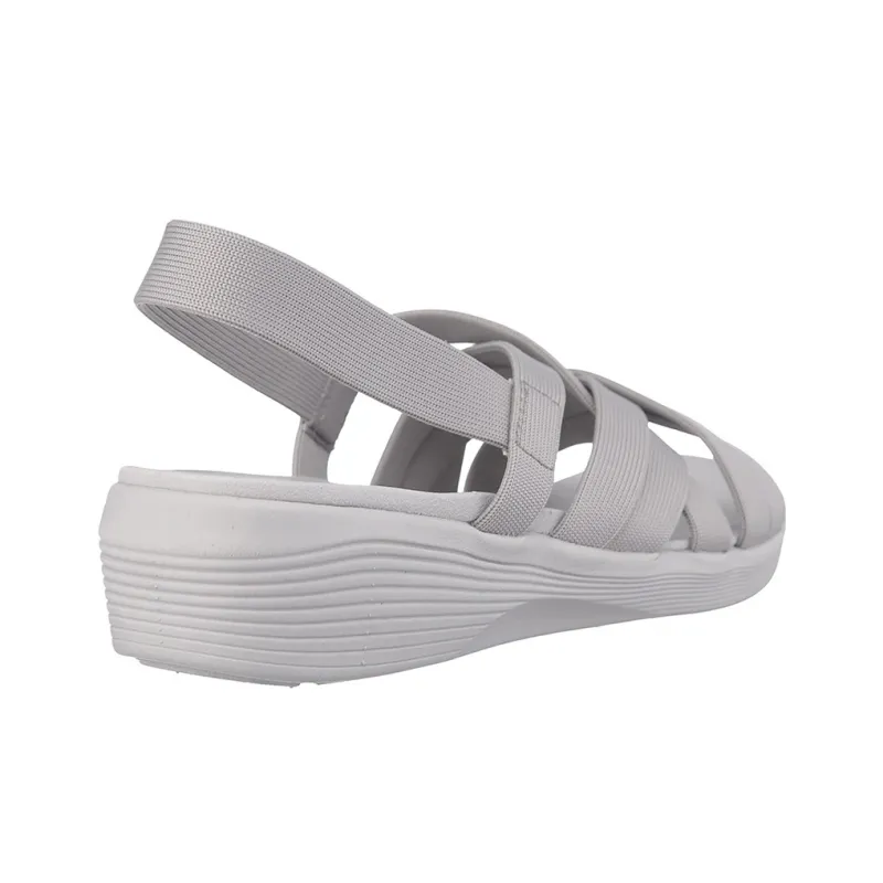 Skechers Arya Beach Sandals Women's Gray-4