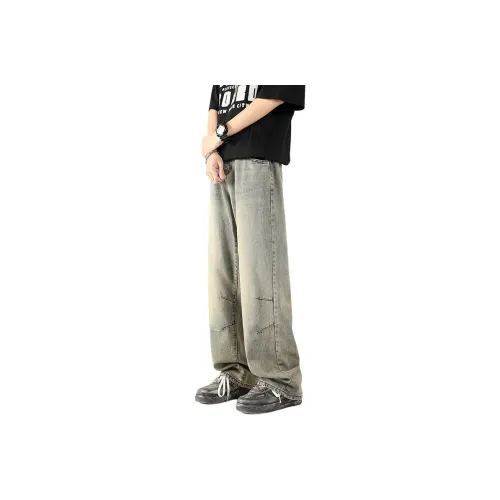 OKPI Jeans Unisex Yellow Mud