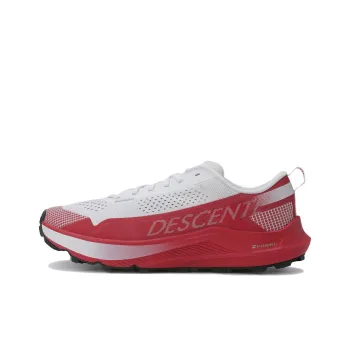 DESCENTE Somat Anti Slip Wear Resistant Low Top Running Shoes Unisex Red