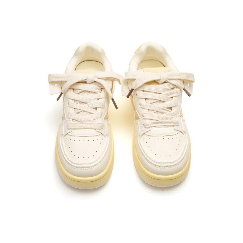 Far Waves Anti Slip Wear Resistant Low Top Skateboard Shoes Women's-7