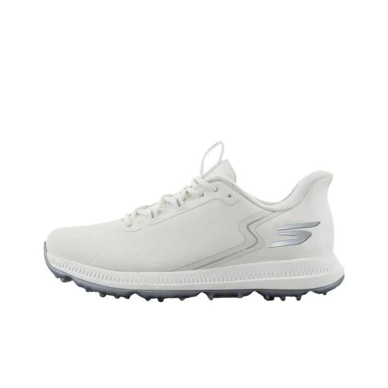 Skechers GO GOLF Elite 6 Low Top Golf Shoes Women's White Gray-0