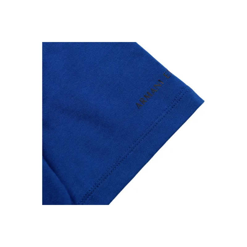 ARMANI EXCHANGEAE SS22 T Shirt Men's Ultramarine Blue Color-4