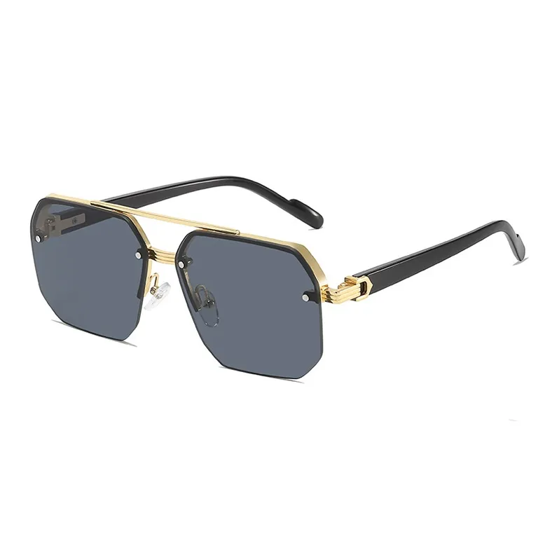 YUZHAOLIN Metal Aviator Sunglasses Unisex-2