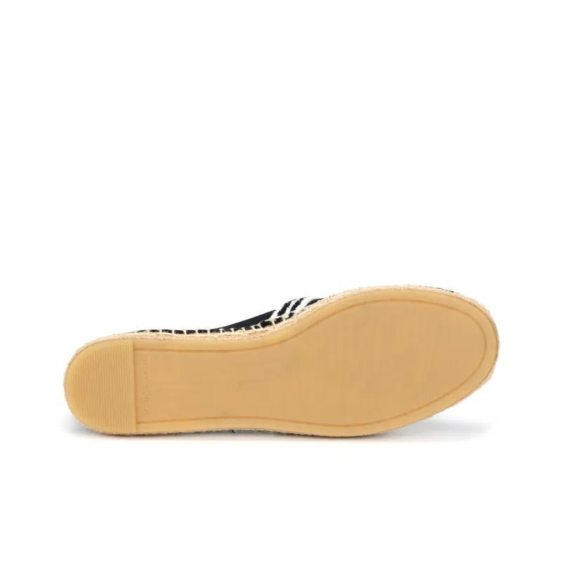 TORY BURCH Monogram Jacquard Striped Espadrilles-4