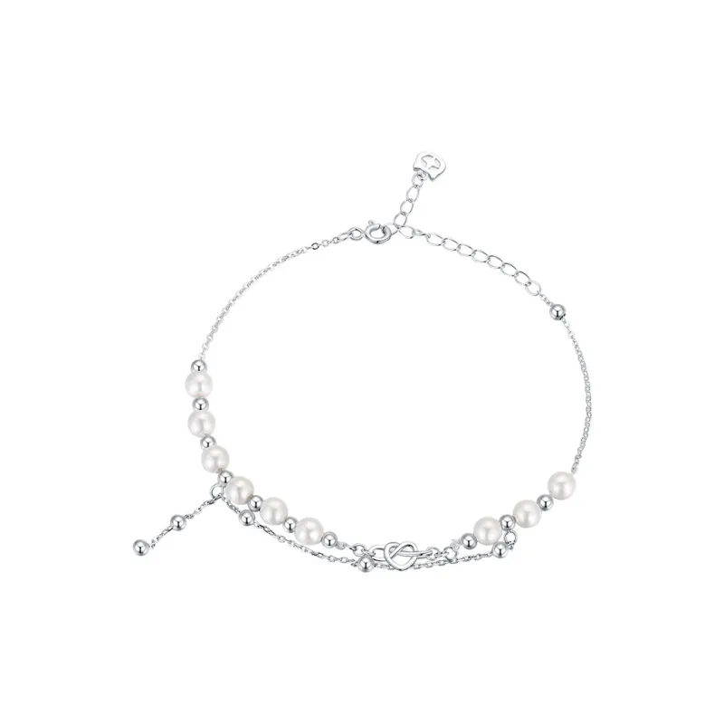 Fu Ru Ji S925 Silver Anklets Women's-0