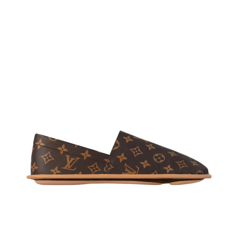 LOUIS VUITTON Traveller Casual Shoes Men's Brown-1