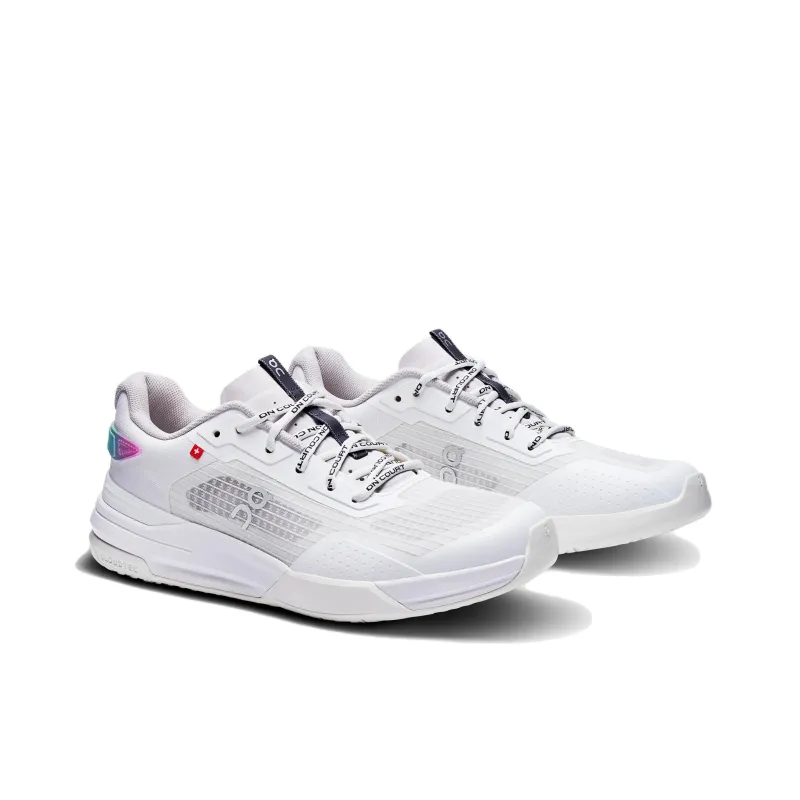 On Anti Slip Wear Resistant Low Top Tennis Shoes Women's White-2