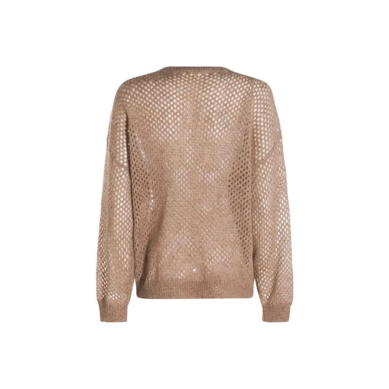 Brunello Cucinelli Open knit Sweater-1