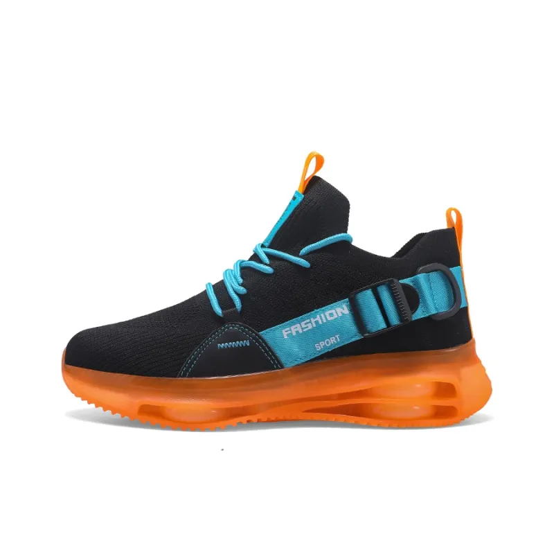 LONGDUIZHANG Shock Absorbers With Slip Resistant And Abrasion Resistant Properties Low Top Running Shoes Unisex-10