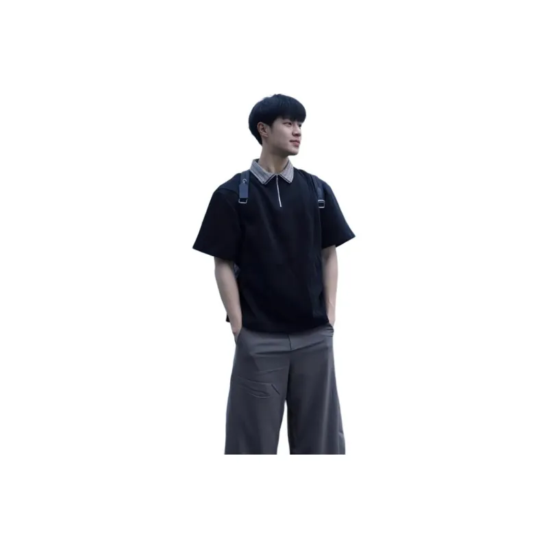 CORNILOT Polo Shirts Unisex Black-0