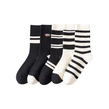 Mulong Family Mid Calf Socks Women's 5 Pack