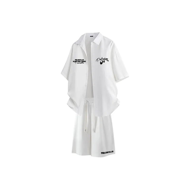 PAUL COSTELLOE Shirt Matching Set Unisex-5