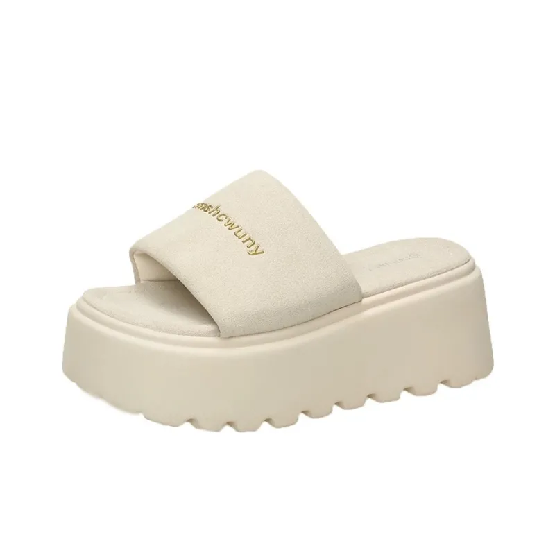 AFJI Rubber Sole Abrasion Resistant Slide Slippers Women's-3