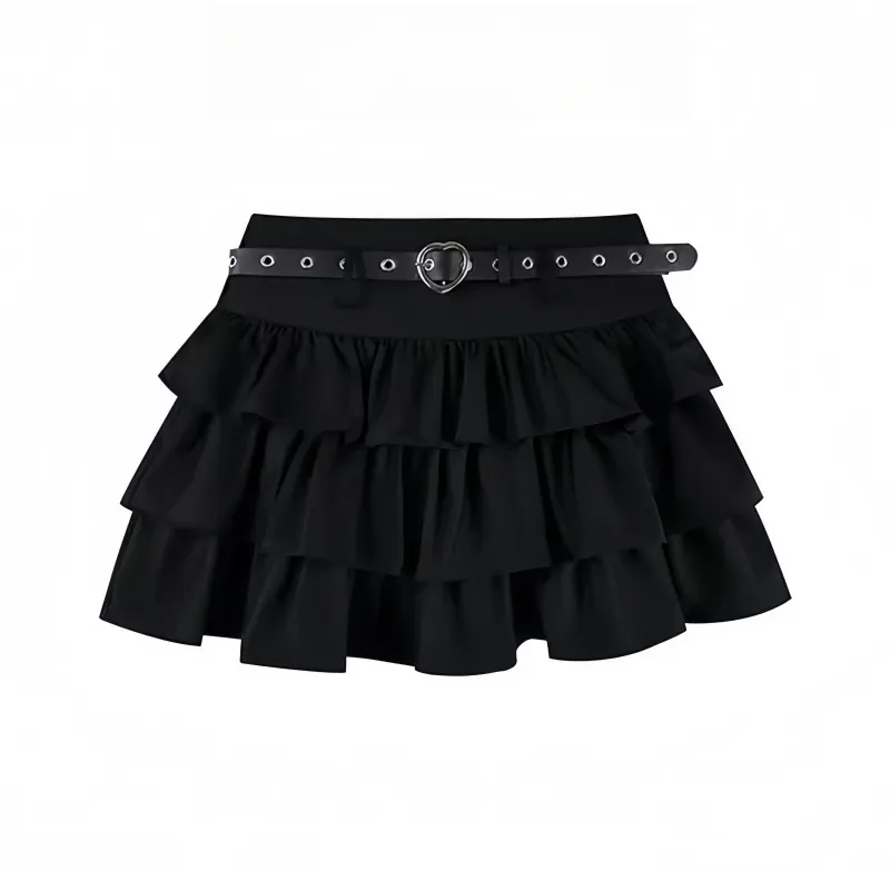 Gentle Welcome Casual Short Skirts Women's-0