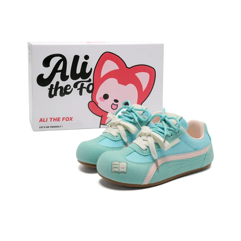 ALI THE FOX Slip Resistant, Abrasion Resistant, Lightweight, Breathable Low Top Skateboard Shoes Women's-10