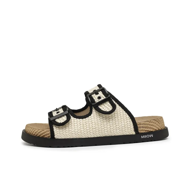 MIIOW Slip Resistant Abrasion Resistant Slide Slippers Men's-0