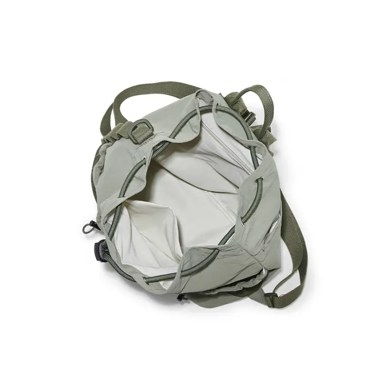 BOSTANTEN Fabric Backpack Unisex Black/Green-10