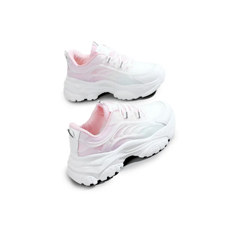 Gai Renpu Slip Resistant, Abrasion Resistant, Breathable Low Top Chunky Sneakers Women's-5