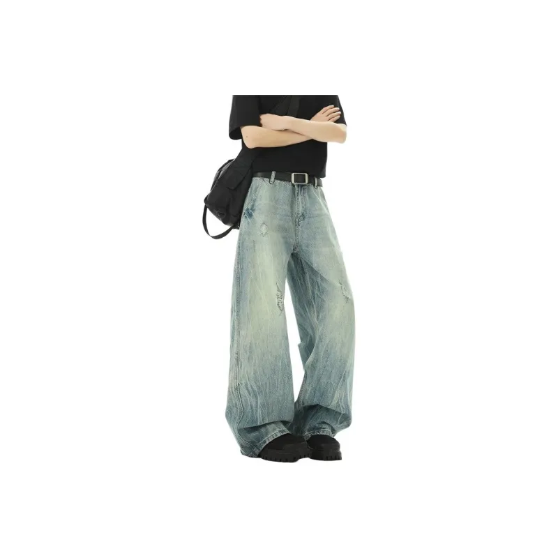 GY.VG Jeans Unisex Vintage Blue-0
