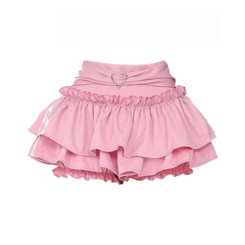 Gentle Welcome Casual Short Skirts Women's-2
