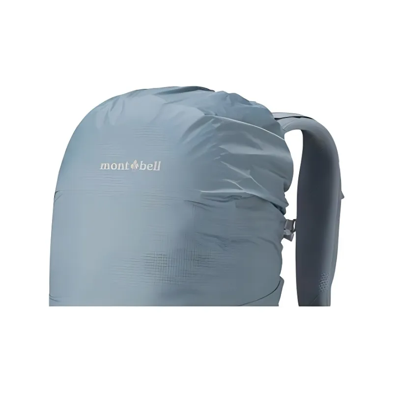 MONTBELL Polyurethane Outdoor Mountaineering Bag Backpack Regular Unisex Light Gray-1